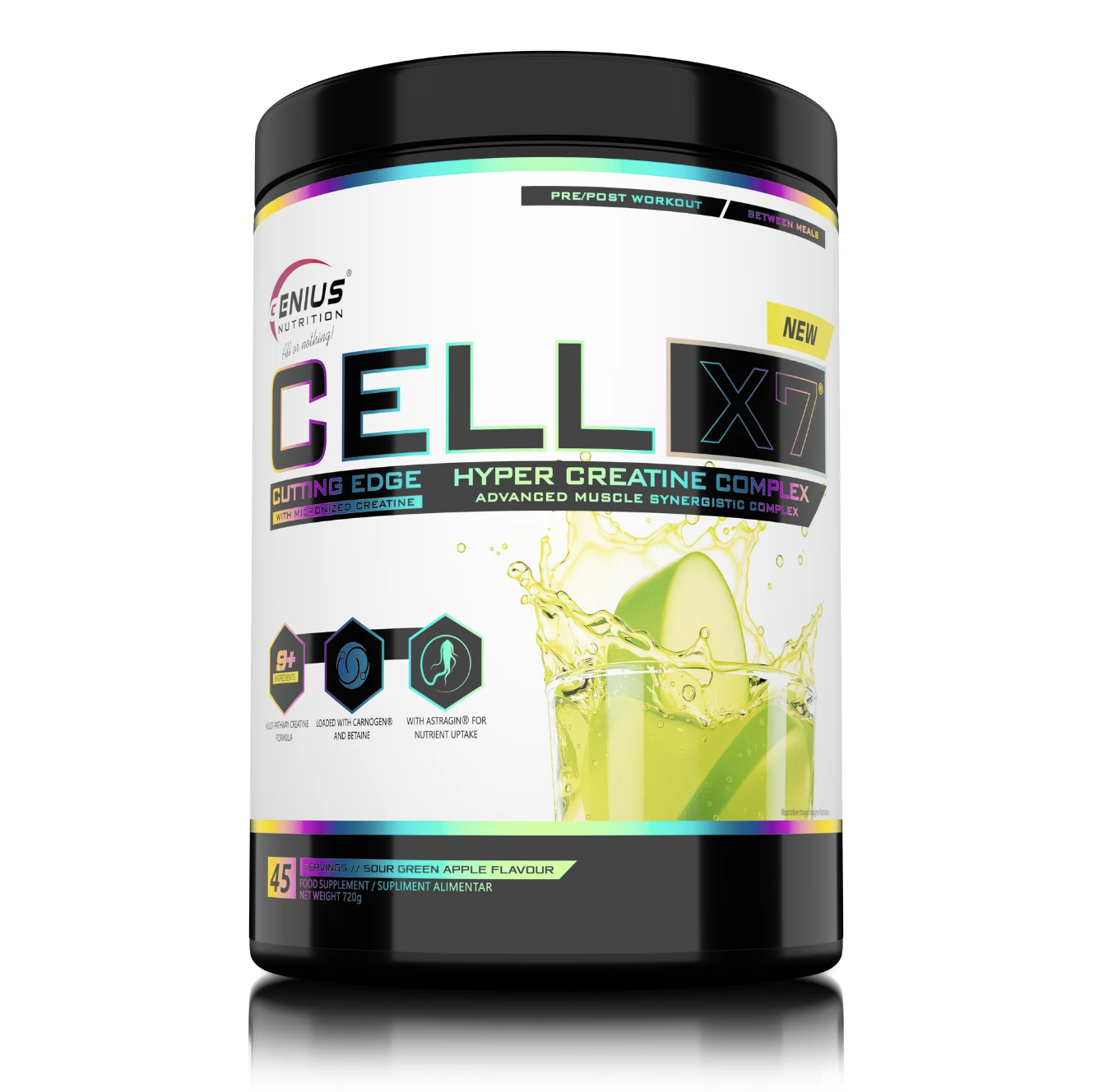 Genius Nutrition Cell X7 720g