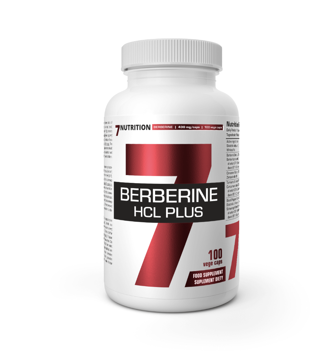 7Nutrition Berberine HCL Plus 100 Vege Caps