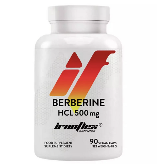 IronFlex Nutrition Berberine HCL 500mg 90 Vegan Caps