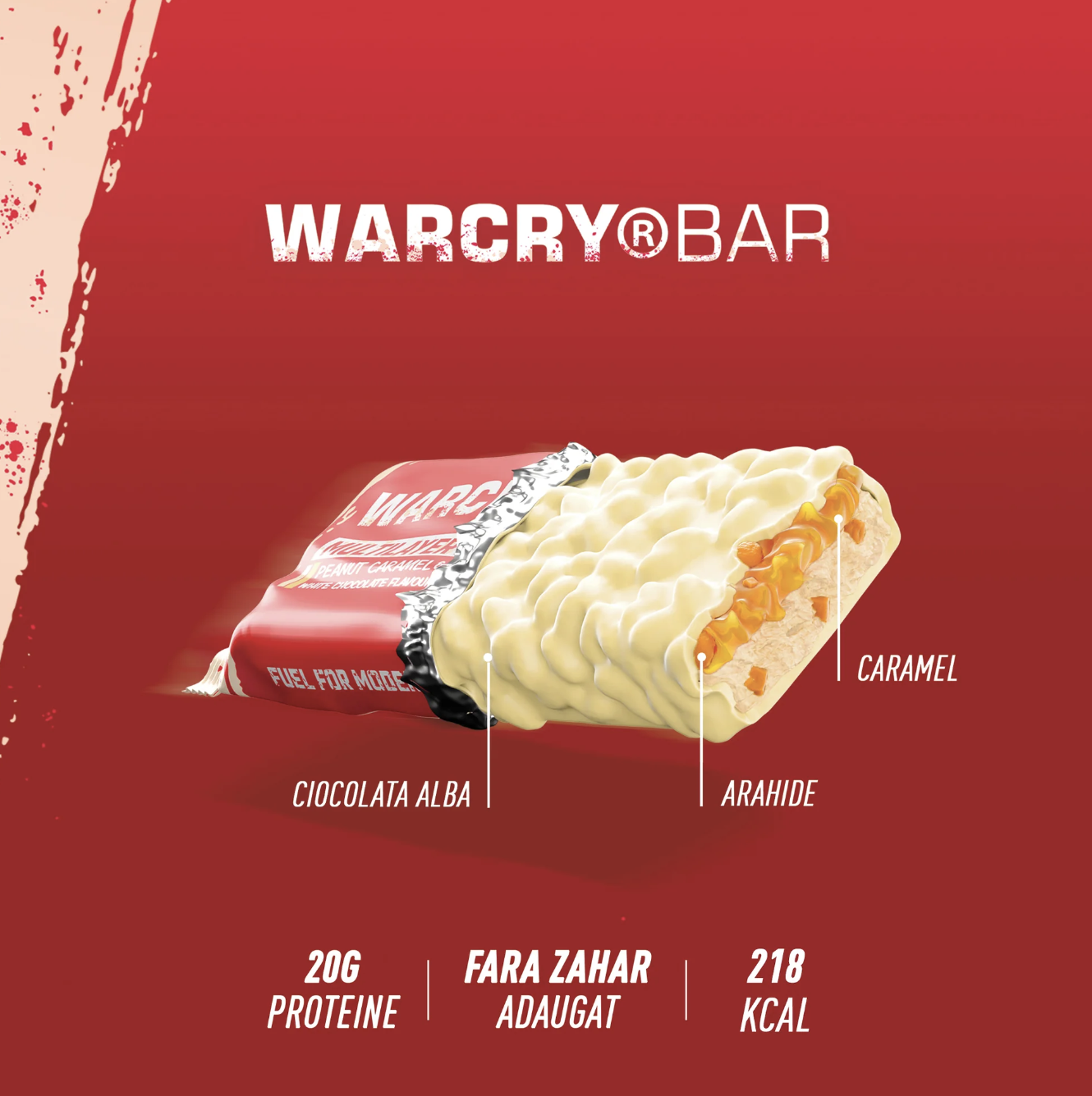 WARCRY batoane proteice 15 bucati 15x55g