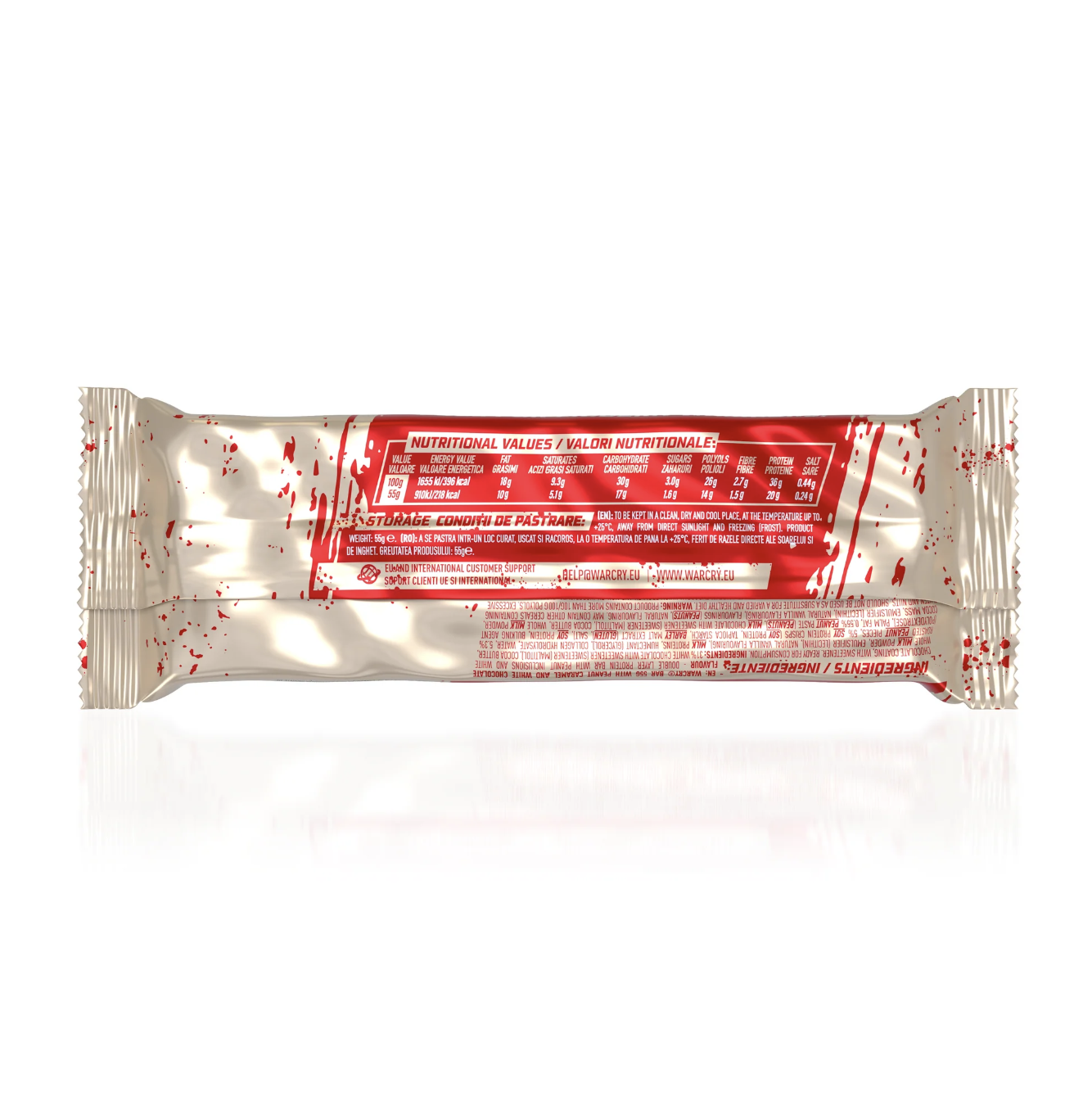 WARCRY batoane proteice 15 bucati 15x55g