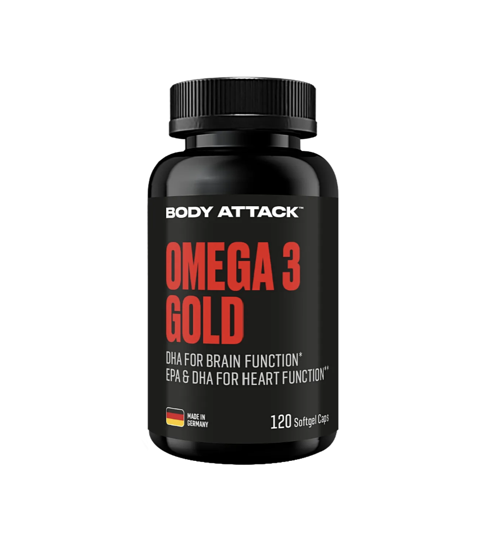Omega-3 Gold Body Attack 120 capsule