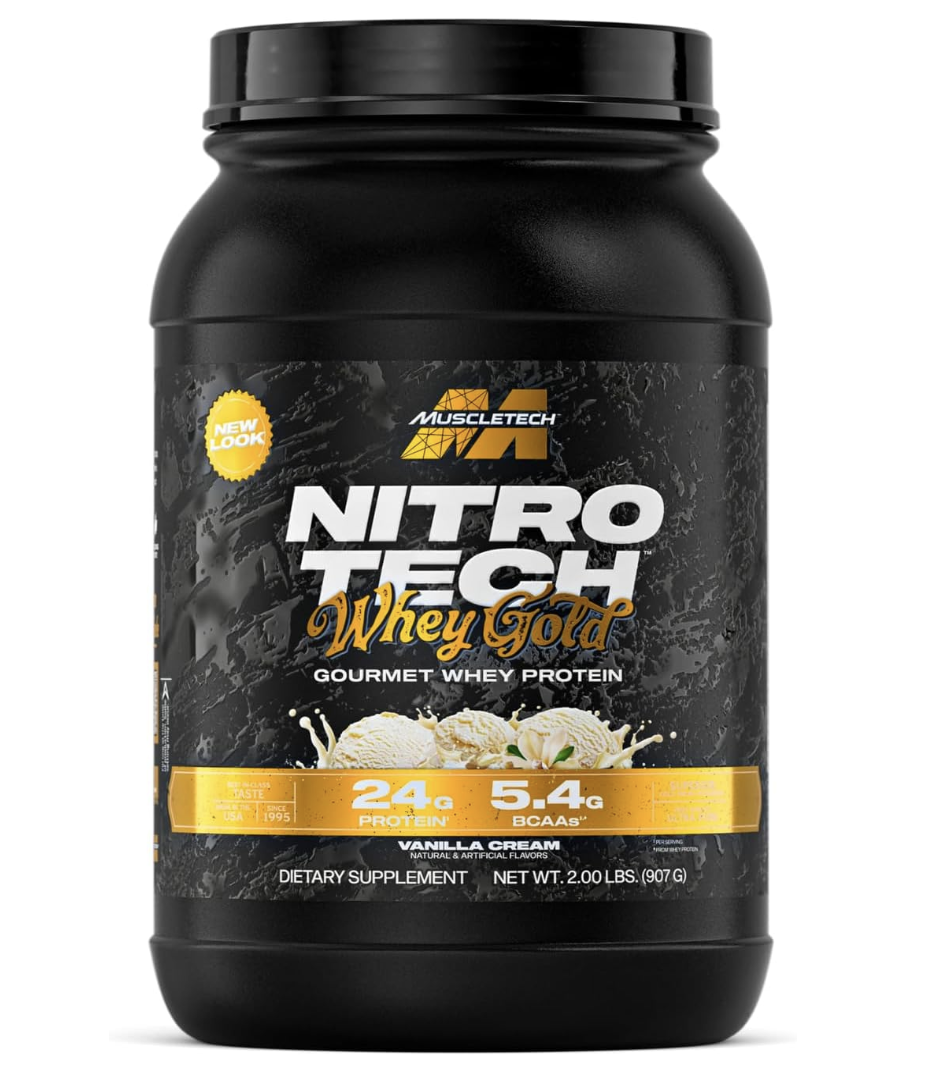 Nitro Tech 100% Whey Gold 907g Muscletech