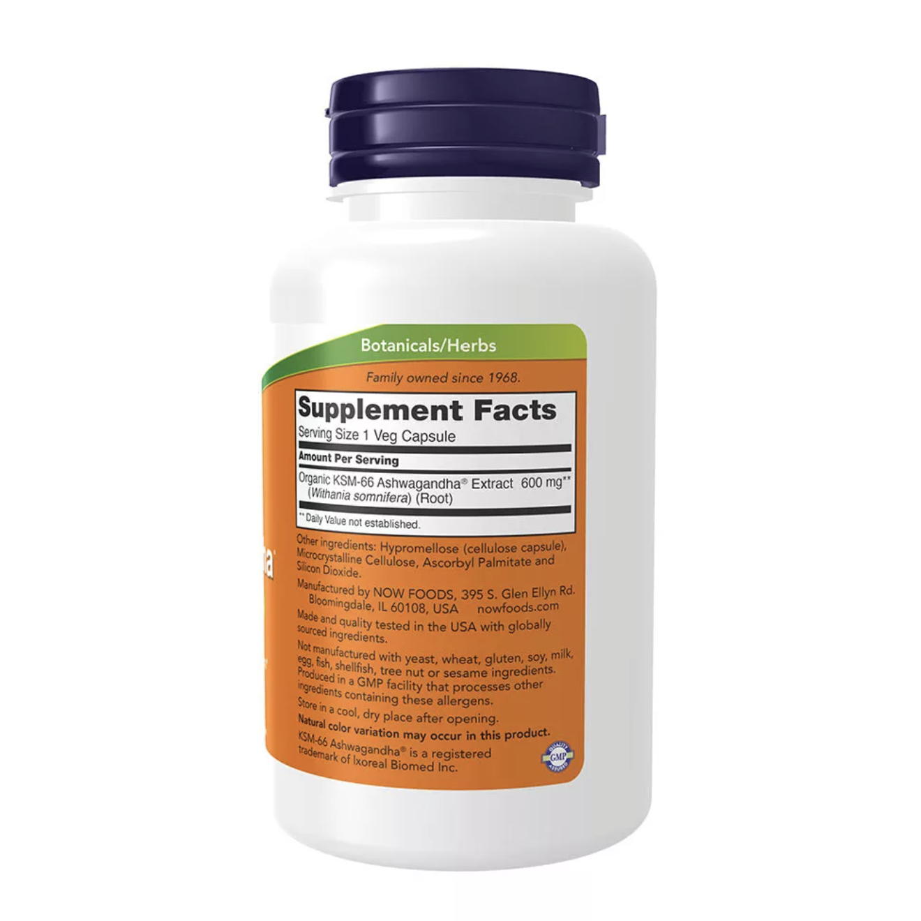 NOW Foods KSM-66 Ashwagandha® 90 Capsule Vegetale – 600mg, Validat Clinic, Stress & Somn