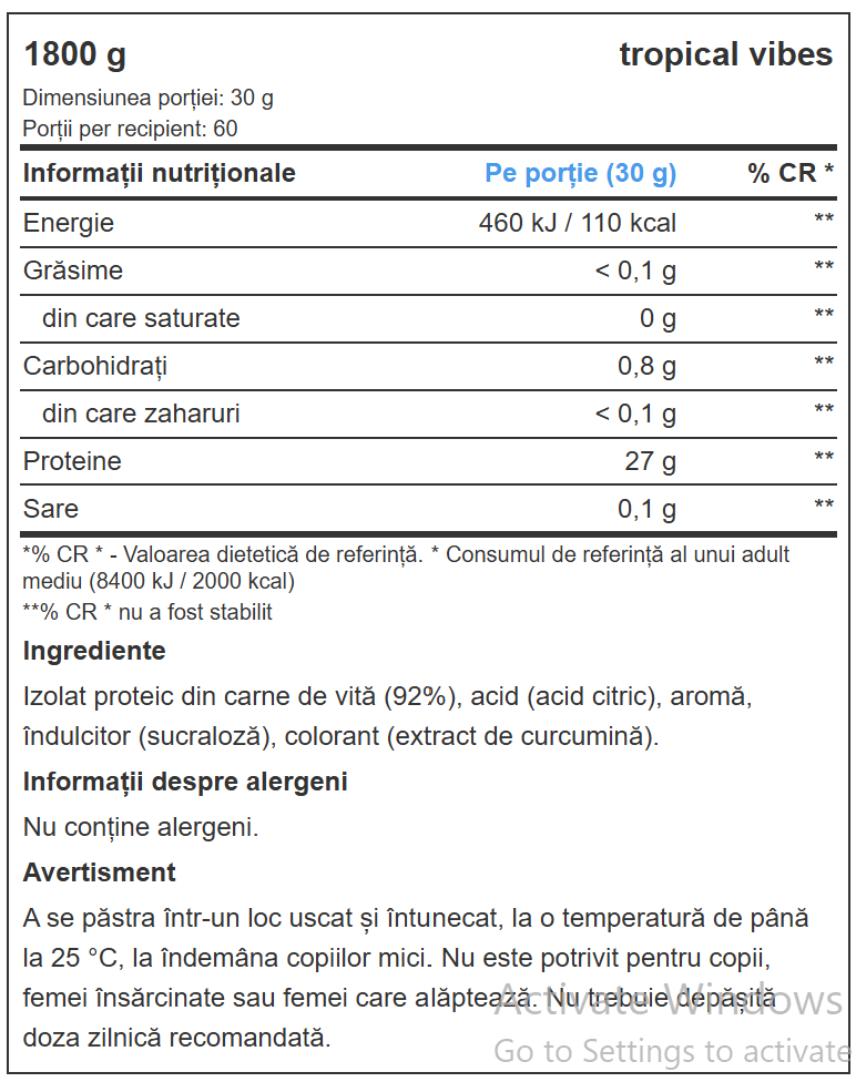 Applied Nutrition Beef XP 1800g