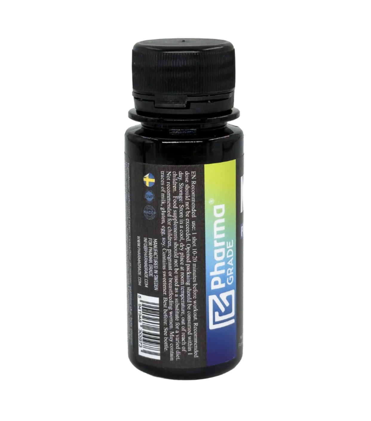 Pharma Grade NOMAD Pump & Focus – Pre-Workout fără Cafeină – Shot 60ml