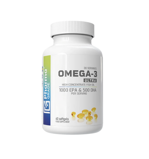 Pharma Grade Omega-3 Ultra – 60 Softgels