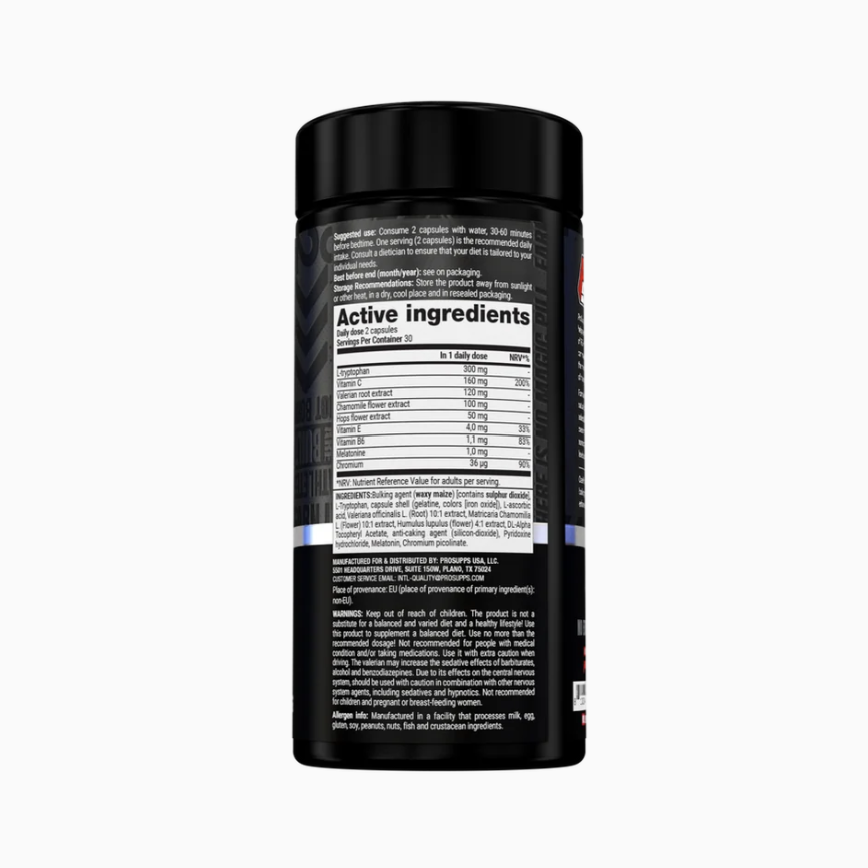 ProSupps Crash – Active Ingredients & Nutritional Info
