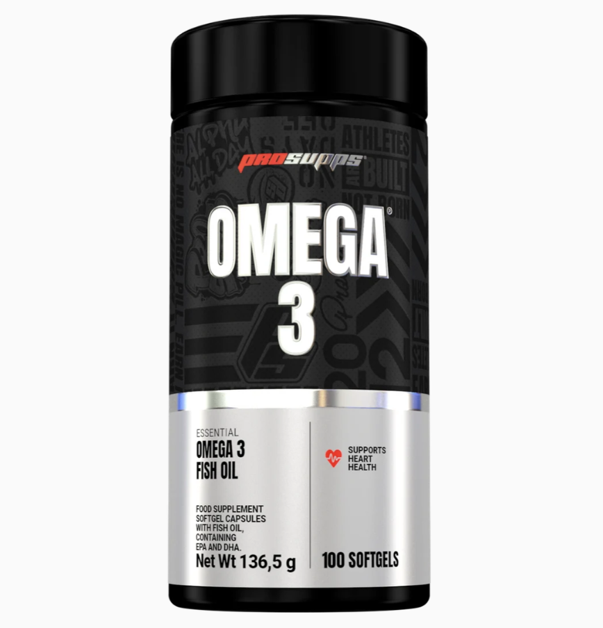 ProSupps Omega 3 100 Softgels – Essential Fish Oil