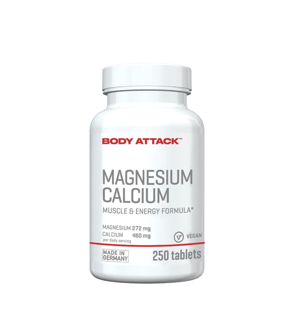 Body Attack Magnesium Calcium 250 tablete